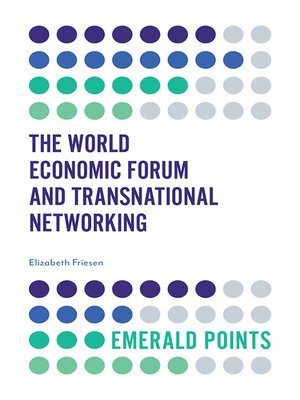 cover image of The World Economic Forum and Transnational Networking